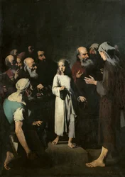 Jesús con los doctores